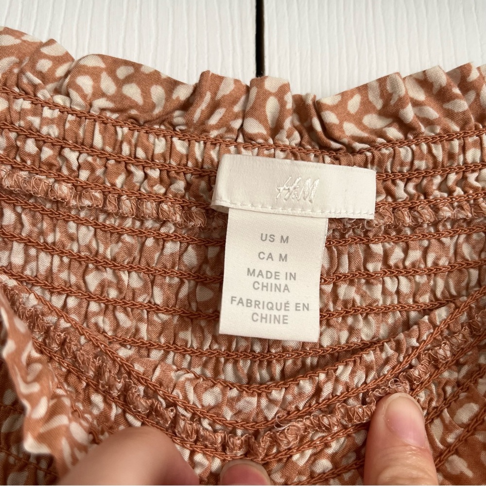 Beige & White Ruffle Mini Skirt - Picture 3 of 3